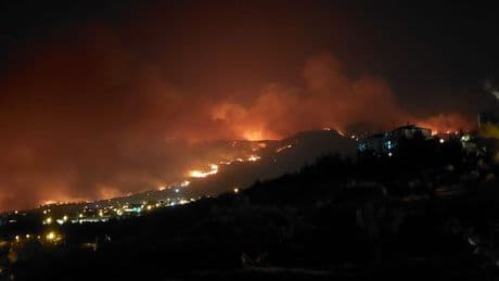 Denizli'nin Buldan’daki orman yangını 4. gününde: 2 mahalle ve 1 hastane boşaltılmıştı