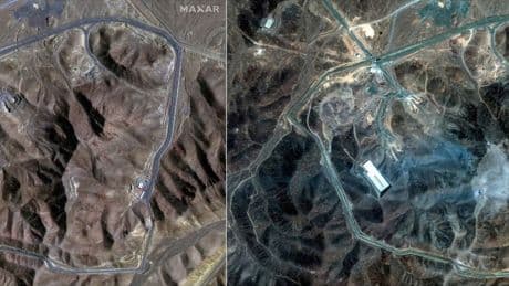Hasar uydu görüntülerinde: Amerikan uçakları İran'ın nükleerini böyle vurdu