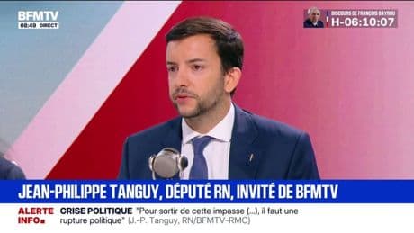 Thomas Legrand suspendu par France Inter: "Je ne suis pas pour les têtes sur les piques", affirme Jean-Philippe Tanguy (RN)