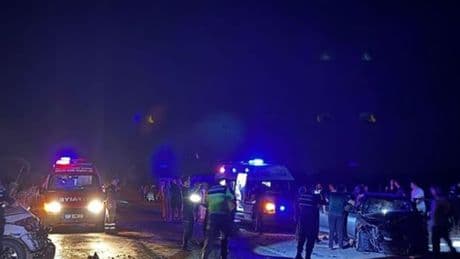 Balıkesir'de zincirleme kaza: 9 yaralı