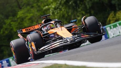 Formel-1-Training: McLaren-Fahrer hängen Konkurrenz in Ungarn ab
