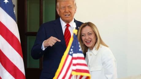 "Brückenbauerin": Trump: Meloni hat "fantastischen" Eindruck hinterlassen