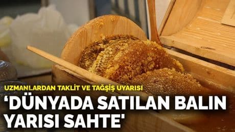 Uzmanlardan taklit ve tağşiş uyarısı: 'Dünyada satılan balın yarısı sahte'
