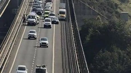Queensferry Crossing crash causes rush hour travel chaos