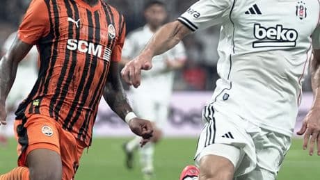 Beşiktaş, Avrupa Ligi'nde Shakhtar Donetsk'e konuk oluyor