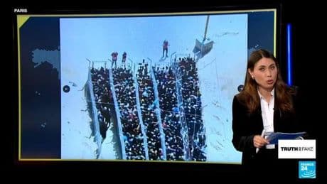 Real images of Palestinians lining up for aid accused of being AI-generated