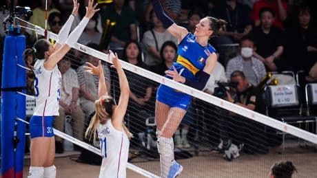 VNL: le azzurre superano la Serbia in tre set