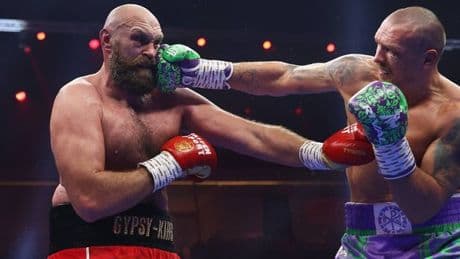 Tyson Fury dismissed Oleksandr Usyk's punch power after two brutal fights