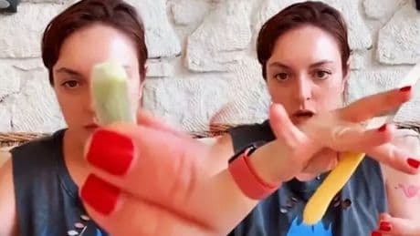 Ezgi Mola'nın bamya isyanı: Sol yanım uyuştu