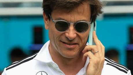 Er verpasst Imola - WhatsApp-Call von Toto Wolff mit seinen Fahrern