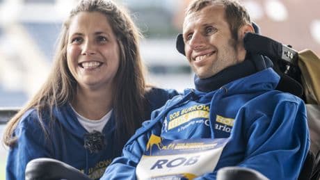 Honorary degree for Lindsey Burrow, who supported late husband Rob through MND