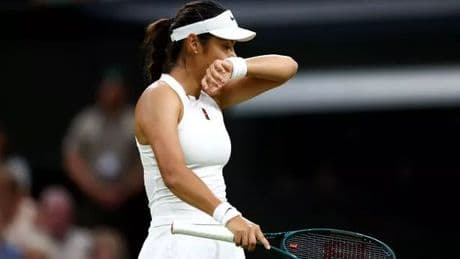 Emma Raducanu's Wimbledon prize money halved after Sabalenka defeat