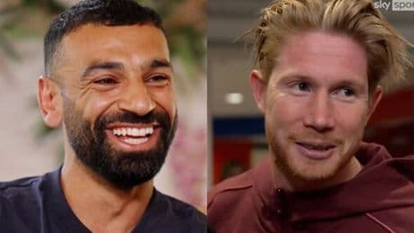 Kevin De Bruyne confirms transfer talks after Mohamed Salah tells him to join Liverpool