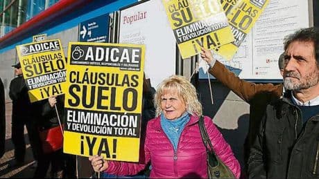 El Supremo avala la demanda colectiva de Adicae por las cláusulas suelo