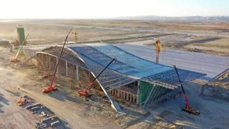 The ghost town airport in the middle of the desert that cost a whopping £170 million