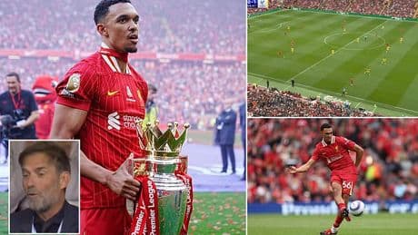 Fans are all saying the same thing about Trent Alexander-Arnold's final outrageous pass for Liverpool ahead of Real Madrid move