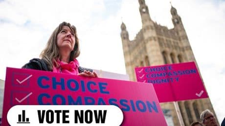 Do you think assisted dying should be legalised in the UK? Have your say