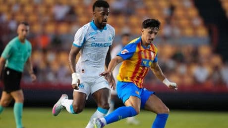 1-1: El Valencia empata con el Olympique de Marsella y sigue sin ganar en pretemporada