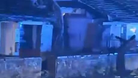 Bradford explosion: Huge blast destroys home as debris erupts from property