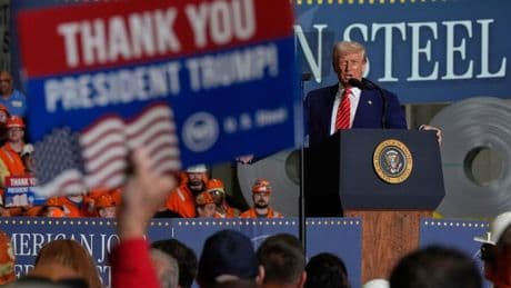 Zoll-Krieg: Trump kündigt Verdoppelung der Stahlzölle auf 50 Prozent an