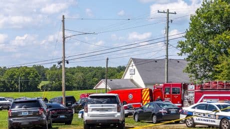 Two women killed in Kentucky church shooting after trooper shot; suspect killed, police say