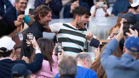 Roland-Garros : «Carlos Alcaraz est né pour vivre de ce genre de moments», savoure son coach Ferrero