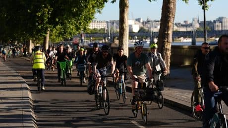 More commuters cycling to work because of Tube strike, new figures suggest