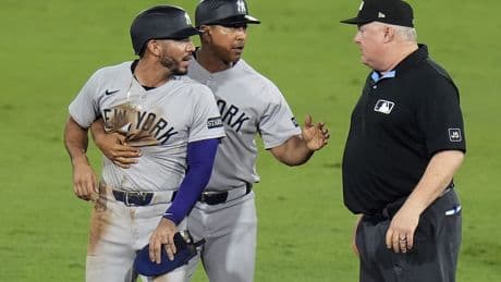 Jose Caballero’s late ejection puts Yankees in awkward spot: ‘Can’t happen’