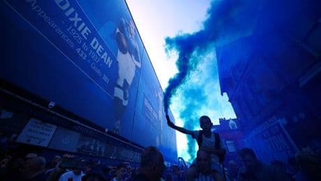 Goodison Park LIVE: Everton fans spark blue flares in emotional goodbye to home of 133 years