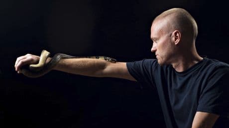 He let snakes bite him hundreds of times. Now his blood might save lives