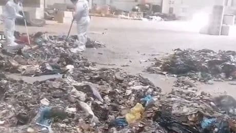 Newborn baby found decapitated and dismembered in rubbish bin as waste worker makes horror discovery