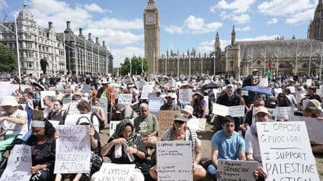 Großbritannien | Mehr als 520 Festnahmen bei Protest für Palestine Action