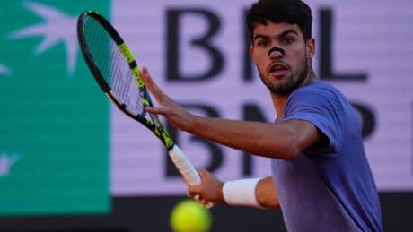 Alcaraz - Zeppieri, Roland Garros: marcador y estadísticas del partido