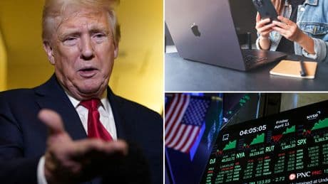 Tech stocks surge after Trump pauses tariffs on phones, electronics