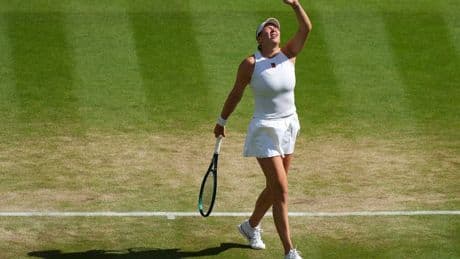 Amanda Anisimova upsets No. 1 Aryna Sabalenka at Wimbledon to reach her first Grand Slam final