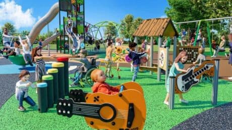 Much-loved play area to reopen following £250k upgrade with new zip line, tube slide and fishing pond