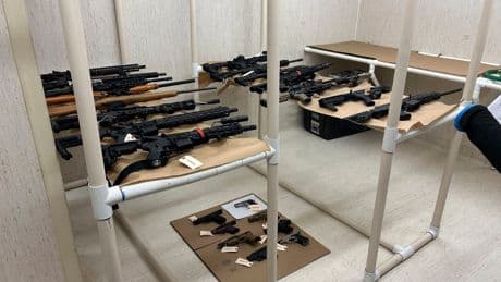 Police arrest 13-year-old boy with 23 guns over school shooting threats