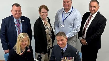 NHS Lanarkshire signs Armed Forces Covenant