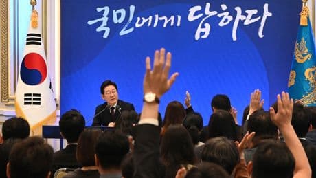 Once Seen as Divisive, South Korea’s New Leader Tries for Charming