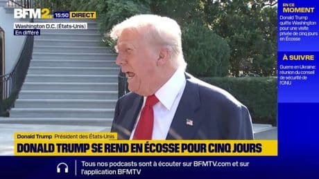 Donald Trump évoque des chances à "50-50" de conclure un accord commercial avec l'UE