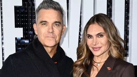Robbie Williams' wife Ayda Field calls him a 't***' over special gig performance