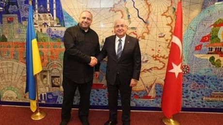 Bakan Güler, Ukraynalı mevkidaşı Umerov ile Brüksel'de görüştü