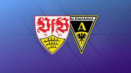 Spannung bis zum Ende - Stuttgart siegt 2:1 gegen Aachen