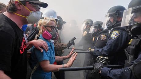 The Most Memorable Photos of Protests Erupting in Los Angeles Over Immigration Raids