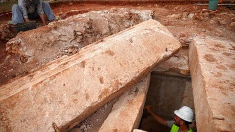 Archaeologists discover first-of-its-kind ancient Roman tomb in Albania