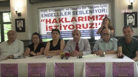 5 Engelli dernek ve federasyonundan "eşit, erişilebilir bir yaşam" talebi