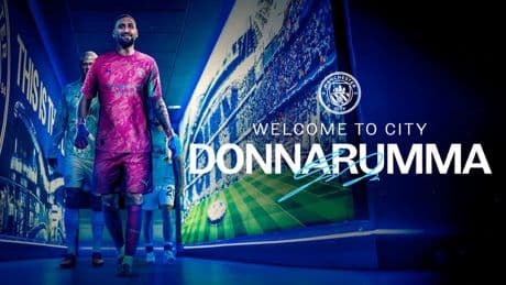 Donnarumma resmen Manchester City'de