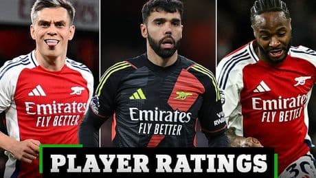 Arsenal 2-2 Crystal Palace - PLAYER RATINGS: Which Gunner was unconvincing all evening? Who could have an important part to play against PSG?