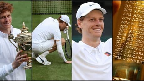<p>Sinner imperatore, Wimbledon incorona Jannik: piegato Alcaraz, Carlos non &egrave; pi&ugrave; il re</p>