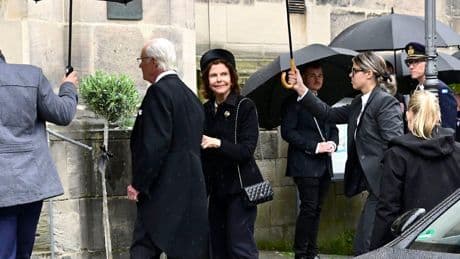 Trauerfeier für Andreas von Sachsen - Schwedens Royals bei Abschied von deutschem Prinz